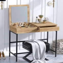 Meikkipöytä Chic Home 100 x 45 x 74 cm Linnea