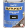 Metallimaali 750 ml musta sileä