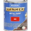 Metallimaali 750 ml punainen sileä