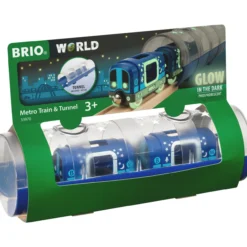 Metrojuna ja tunneli Brio 33970
