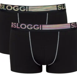 Miesten bokserit Sloggi Go ABC Organic Cotton Hipster 2-pack