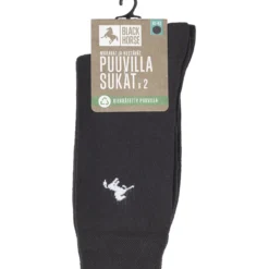 Miesten puuvillasukat Black Horse 2 pr/pkt