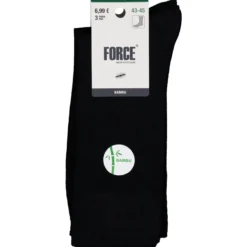 Miesten sukat Force New Attitude 3 pr/pkt bambu