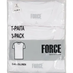 Miesten T-paita Force New Attitude Pete 3 kpl/pkt