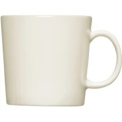 Muki 0,3 l Teema valkoinen