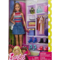 Muotinukke Barbie ja asusteet
