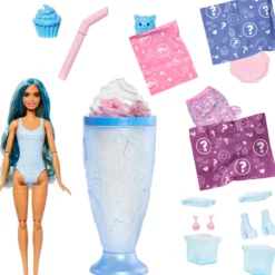 Muotinukke Barbie Pop Reveal sininen