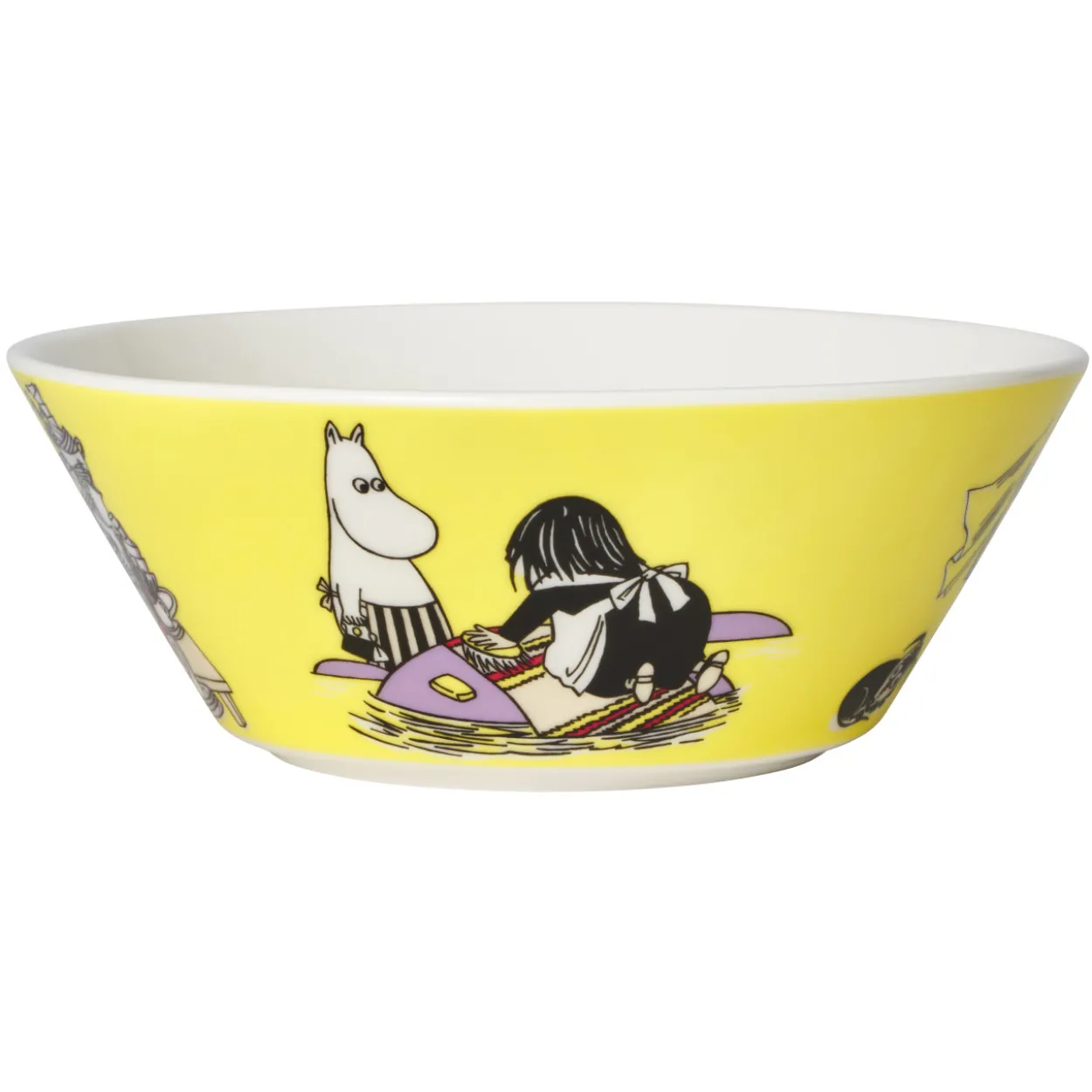 Muumi kulho 15 cm Miisa keltainen