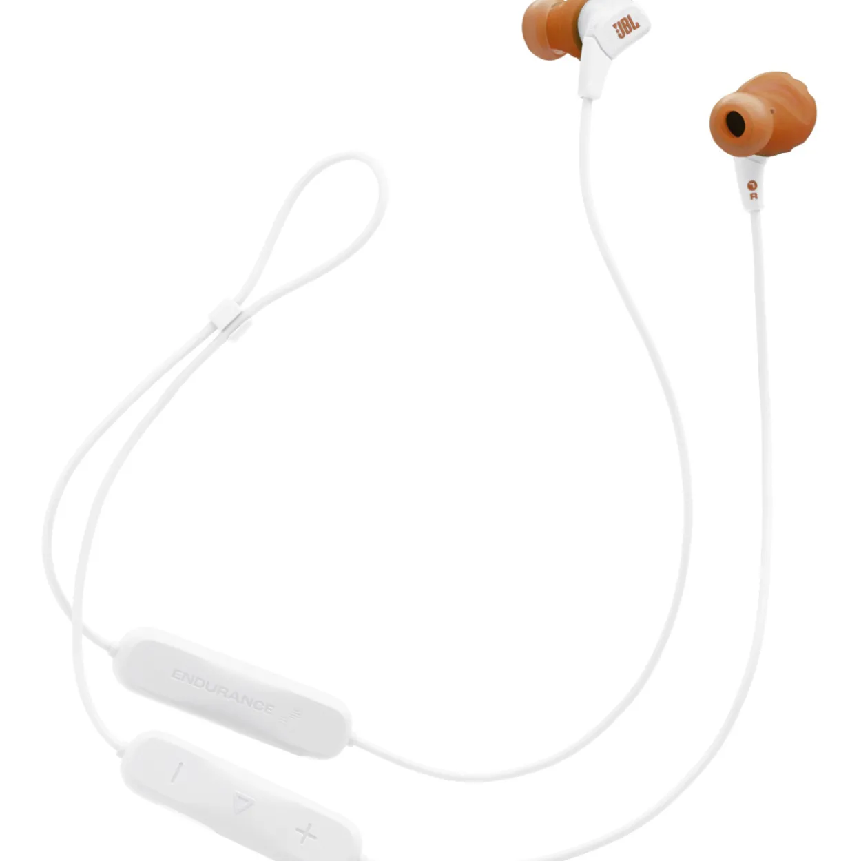 Nappikuulokkeet JBL Endurance Run 3 BT, valkoinen