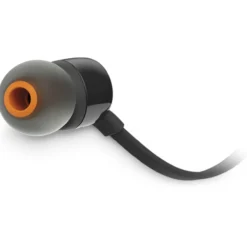 Nappikuulokkeet JBL T110E 3,5 mm AUX, musta