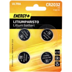 Nappiparisto CR2032 Lithium, 4 kpl