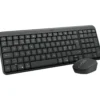 Näppäimistö ja hiiri Logitech MK250, Graphite