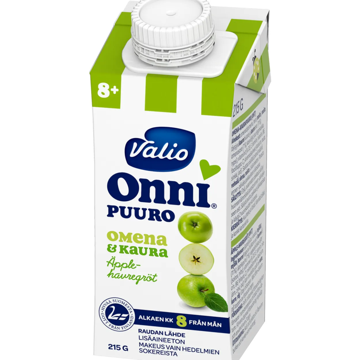 Omena-kaurapuuro Valio Onni 215 g 8 kk