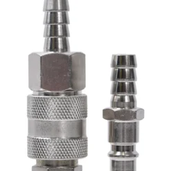 Paineilmaliitinrunko ja pistoke 3/8" letkukaralla 3/8" (10mm) letkulle