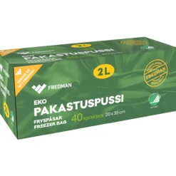 Pakastuspussi Fredman Eko 2 l 40 kpl