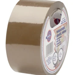 Pakkausteippi Eurocel 50 mm x 66 m ruskea äänetön