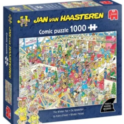 Palapeli Jumbo 1000 palaa Jan van Haasteren Winter Fair