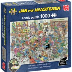 Palapeli Jumbo 1000 palaa Jan van Haasteren Ludo Battle