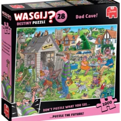 Palapeli Jumbo 1000 palaa Wasgij Destiny 28 Dad Cave