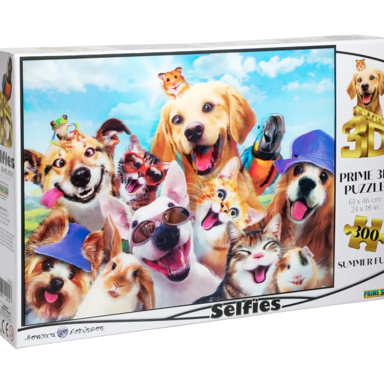 Palapeli 500 palaa 3D Summer Fun