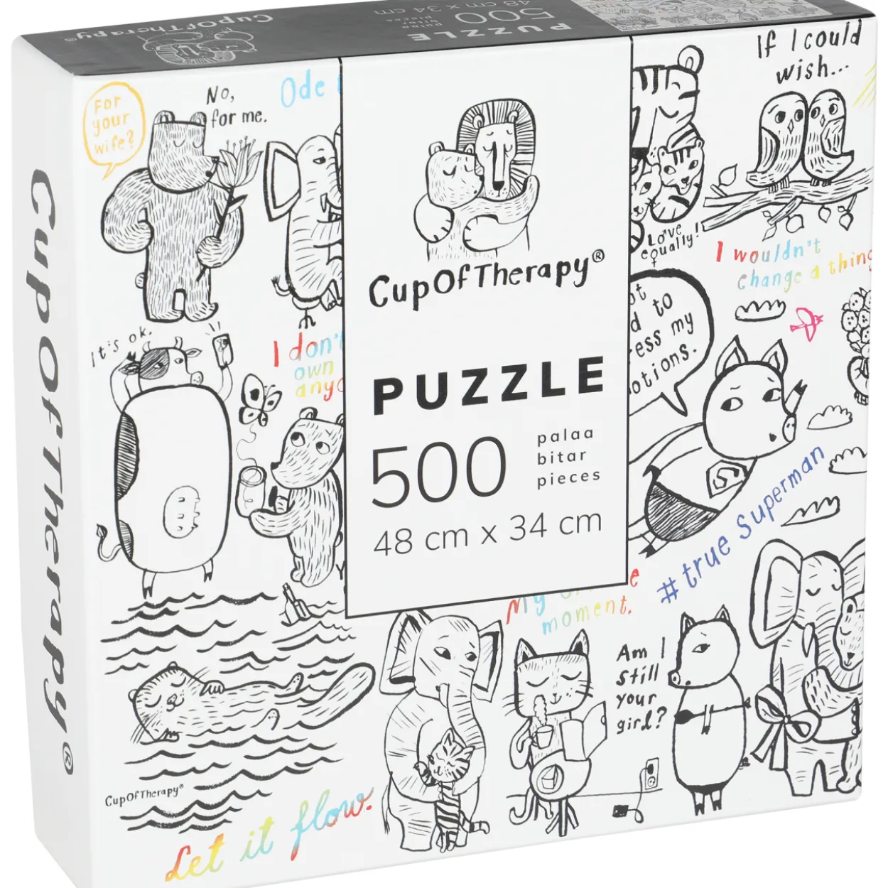 Palapeli Peliko 500 palaa Cup of Therapy