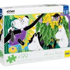 Palapeli Peliko 99 palaa Muumi lammella