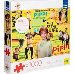 Palapeli Peliko 1000 palaa Peppi Live Action