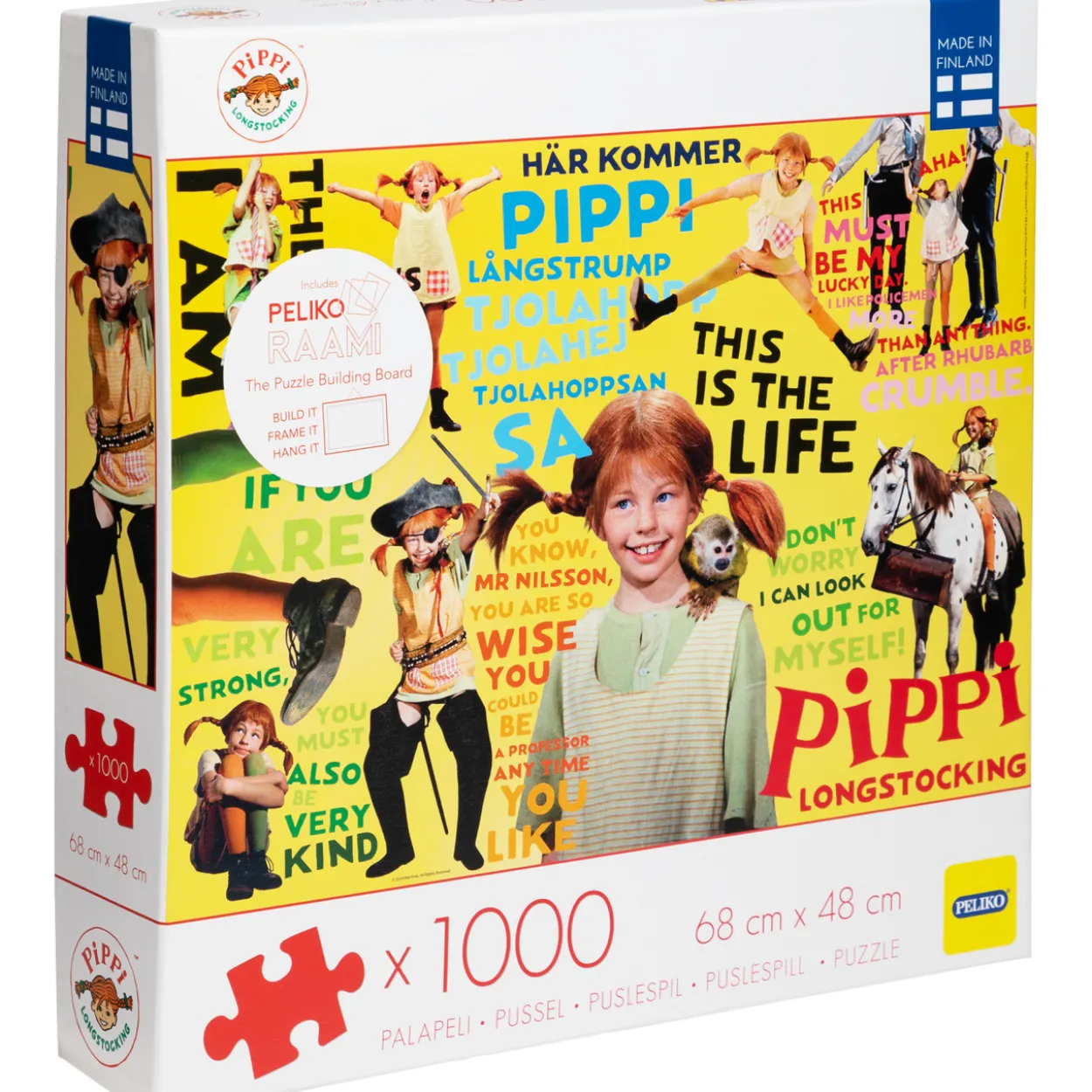Palapeli Peliko 1000 palaa Peppi Live Action