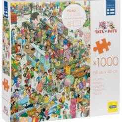 Palapeli Peliko 1000 palaa Tatu ja Patu ihmismeripelastusliivi