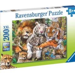 Palapeli Ravensburger Big Cat Nap 200 palaa