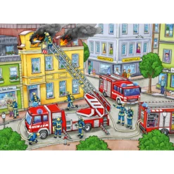 Palapeli Ravensburger Blue Lights On The Way 2x12 palaa