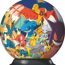 Palapeli Ravensburger 3D Pokémon pallo 72 palaa