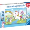 Palapeli Ravensburger Fairytale Unicorn 2x24 palaa