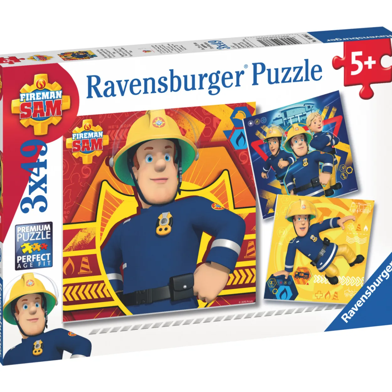 Palapeli Ravensburger Fireman Sam Call Sam In Danger 3x49 palaa