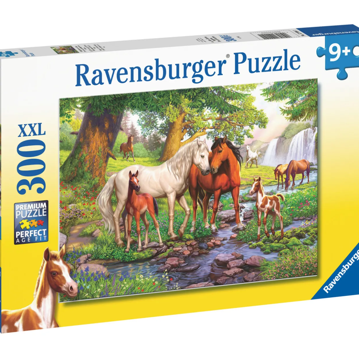 Palapeli Ravensburger Horses By The Stream 300 palaa