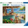 Palapeli Ravensburger 1500 palaa Beach Bar Breezes
