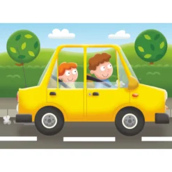 Palapeli Ravensburger 2/3/4/5 palaa Travel Far My First Puzzles