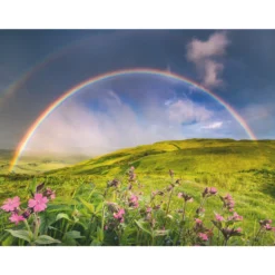 Palapeli Ravensburger 1500 palaa Rainbowscape