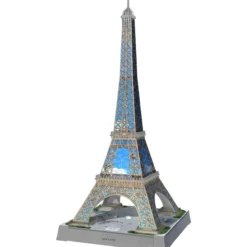 Palapeli Ravensburger 216 palaa Iconics La Tour Eiffel valolla