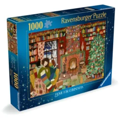 Palapeli Ravensburger 1000 palaa Home for Christmas