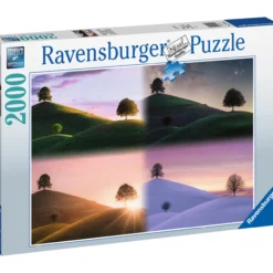 Palapeli Ravensburger 2000 palaa Seasons Illustration