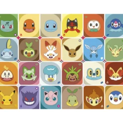 Palapeli Ravensburger 100 palaa XXL Pokémon Multicharacter