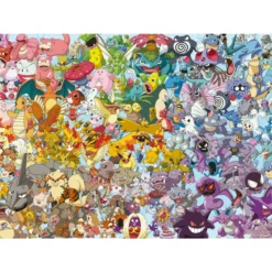 Palapeli Ravensburger 1000 palaa Challenge Pokémon