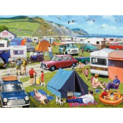 Palapeli Ravensburger 1000 palaa Camping & Caravanning