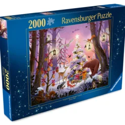 Palapeli Ravensburger 2000 palaa Christmas Fantasy
