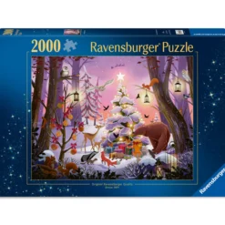 Palapeli Ravensburger 2000 palaa Christmas Fantasy