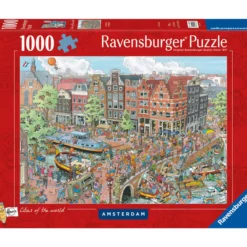 Palapeli Ravensburger 1000 palaa Amsterdam