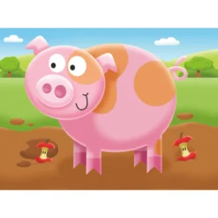 Palapeli Ravensburger 2/3/4/5 palaa On The Farm My First Puzzles