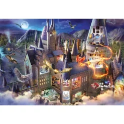 Palapeli Ravensburger 3000 palaa Hogwarts Castle