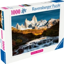 Palapeli Ravensburger 1000 palaa Fitz Roy Argentina